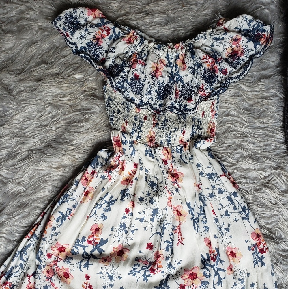 Xhilaration Off Shoulder Sundress